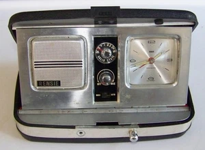RENSIE MODEL 777 TRAVEL-MATE CLOCK RADIO Tested - Picture 1 of 8