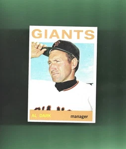 HIGH GRADE! HIGH NUMBER #! AL DARK MGR-SF GIANTS! 1964 Topps # 529 - Picture 1 of 2