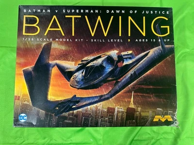Batman v Superman: Dawn of Justice Batwing Batplane 1:25 Scale Model Kit - Image 1 of 4