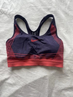 Nike Dri-Fit Sports Bra Women’s Size S Purple Pink Racerback   - Image 1 of 4
