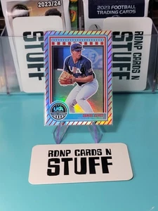 2025 Panini Stars & Stripes USA STRIPES HOLO #53 Daniel Cuvet A20 - Picture 1 of 2