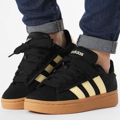 Adidas Grand Court Alpha Women's Athletic Shoe Black Sneaker Footwear #288 - Image 1 of 4