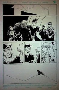 Stargate (1996) #4 Delfin Barral Hand-Drawn Interior Comic Book Page 23 Entity - Picture 1 of 5