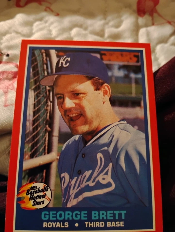 Fleer Baseball's Hottest Stars 1987 - George Brett #6 Foto 1 de 1