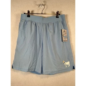GOAT USA Herren hellblau Grafik Shorts Größe Medium Athleisure Freizeitkleidung - Bild 1 von 7