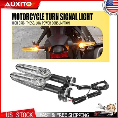 Luces intermitentes LED de señales de giro para Yamaha FZ6 FZ1 FZ09 FZ07 YZF R6 R3 R1 P Foto 1 de 4