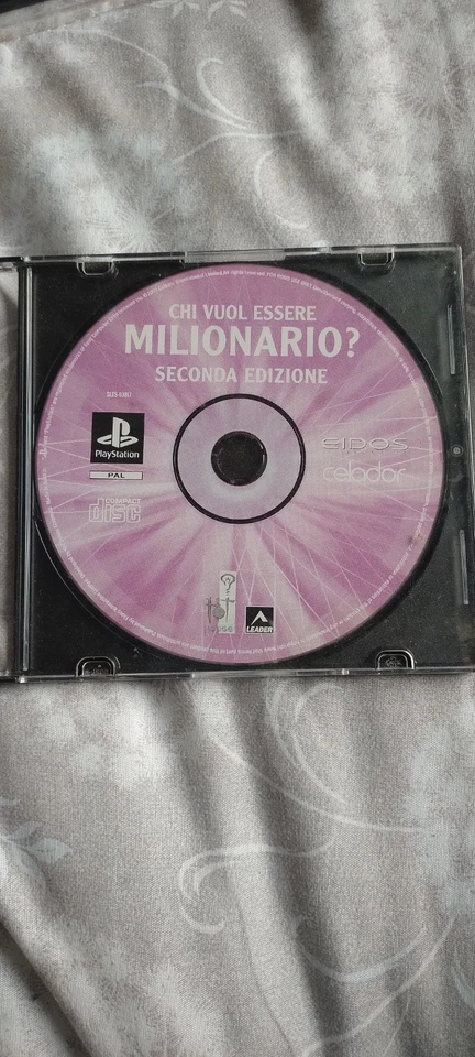 CHI VUOL ESSERE MILIONARIO? 💎 GIOCO PLAYSTATION 1 PS1 ITALIANO 💎 VIDEOGIOCO - Immagine 1 di 1
