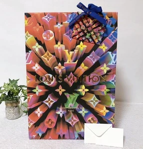 LOUIS VUITTON 2019 Christmas Limited Shopper Message Card Included - Picture 1 of 10