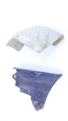Honda XR250R 1990 protector de disco trasero de plástico y protector de cadena OEM Foto 1 de 4