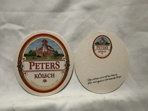 Par de esteras de cerveza Peters Kölsch Coaster - Imagen 1 de 2