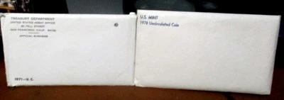 1971  & 1978 uncirculated U.S. Mint Coin Sets - Image 1 of 2