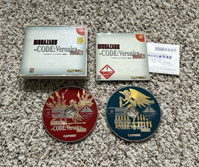 BIOHAZARD CODE VERONICA KANZENBAN Japan Dreamcast CIB US Seller Resident Evil