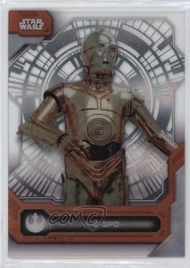 2024 Topps Star Wars High Tek Laser Pattern C-3PO #17 1d2d - Picture 1 of 3