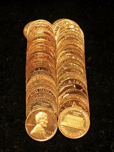 Lot of 50x 1961 through 2005 Proof Lincoln Memorial Cents - Picture 1 of 3