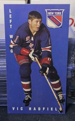 64-65 Parkhurst Tall Boy Vic Hadfield 🚨🚨🚨 New York Rangers  - Image 1 of 2