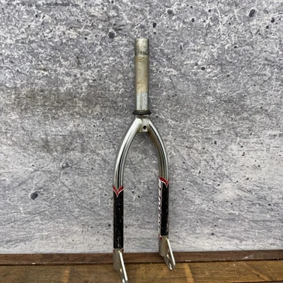 Redline BMX Mini Fork 1 in Threadless Fits 20 x 1-3/8 Tire Only Chromoly Micro - Image 1 of 4