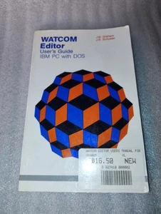 WATCOM Editor User's Guide IBM PC DOS Graham Schueler 1986 WATCOM - Picture 1 of 6
