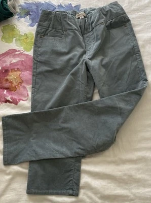 Pantalones de mezclilla para mujer Coldwater Creek PEQUEÑOS de pana de grano fino turquesa NUEVO Foto 1 de 4