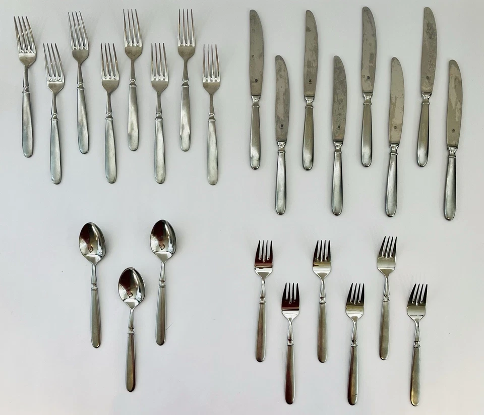 WMF Flatware - MONTANA - 25 Assorted Pieces - Priced $50/piece - Very Rare - EUC - Image 1 of 4