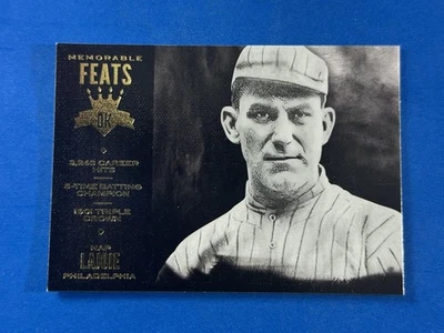 Panini Diamond Kings Memorable Feats 2016 #MF17 Nap Lajoie Athletics Foto 1 de 2
