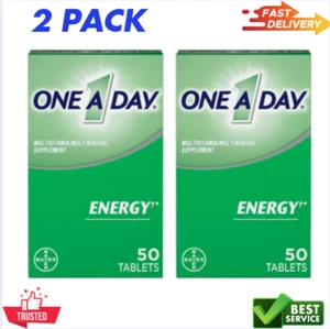 ONE-A-DAY ENERGY TABLET 50CT PACK OF 2 - Picture 1 of 1