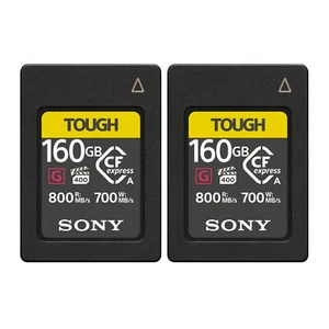 Sony CFexpress Type A 160GB Memory Card 2 Pack Bundle - Picture 1 of 2