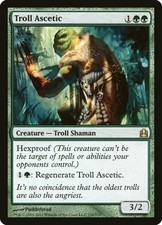 1X Troll Ascetic Commander 2011 EX MTG CARD