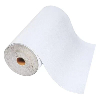 10m Self-adhesive Linen Pattern Wallpaper Solid Aluminum Foil Wall Sticker Decor - Image 1 of 4