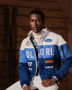 Polo Ralph Lauren Racing Formula One Oxford-Water Resistant Racing Jacket XL - Picture 1 of 20