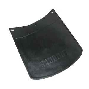 Front And Rear Mudguard Rubber Black Mud Flap 1 Unit For Rajdoot Motorcycle ECs - Foto 1 di 3