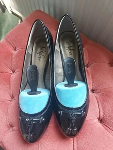 Foxglove Ladies Black Wedding? Shoes Uk6 NWD Include Shoe Trees - Picture 1 of 4