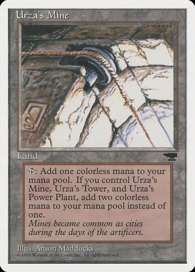 MTG Urza's Mine Pulley  - Chronicles #114c - Image 1 of 1
