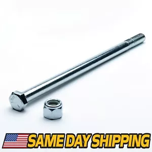Front Axle Bolt & LockNut for Toro Z Master 13x5-6 Z147 Z148 Z149 Z150 Z153 Z252 - Picture 1 of 2
