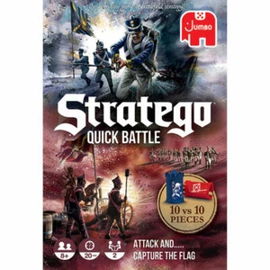 Jumbo Spiele Stratego Quick Battle Strategiespiel Reisespiel Mitbringspiel - Bild 1 von 7