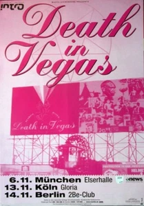 DEATH IN VEGAS - 1999 - Live In Concert - The Contino Sessions Tour - Poster - Picture 1 of 1