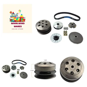 Complete 50cc 49cc 4 Stroke Scooter Moped Clutch Variator 669-18-30 Belt Kit ... - Picture 1 of 8