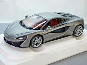 McLaren 570S Autoart 76043 Blade Silver 1:18 Toy Collectible Model Hyper Car New - Picture 1 of 12