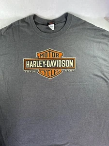 Camiseta Harley-Davidson gris Apache Junction Arizona Horses Superstition 3X para hombre - Imagen 1 de 5