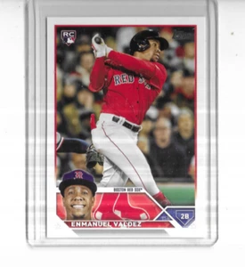2023 Topps Update #US310 Enmanuel Valdez Boston Red Sox Rookie Card - Bild 1 von 2