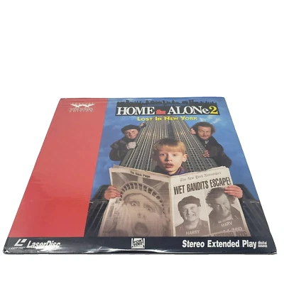 Home Alone 2 Lost in New York [Laser Disc] Widescreen -  New, Factory Sealed - Image 1 of 2