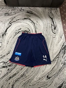 Newcastle United FC Match Worn #14 Football Training Shorts Player Issue Medium - Picture 1 of 13