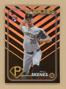 Paul Skenes - Actualización Topps 2024 - Novato #US100 - Lámina navideña - Piratas - Imagen 1 de 2