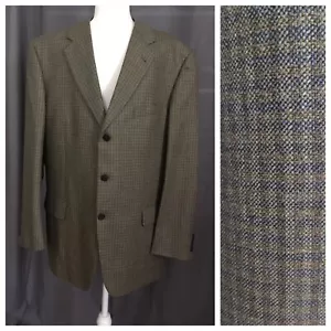 Joseph Abboud Size 42R Silk & Wool Patterned Men's Sports Coat Jacket Blazer - Picture 1 of 13