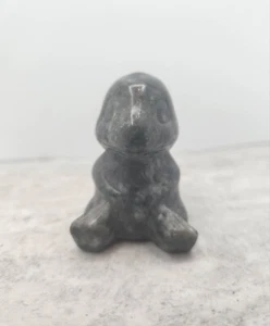 Sitting Charmander Fluorescent Sodalite Lizard Fire Pokemon Crystal Carving USA - Picture 1 of 10