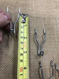 12 x Small Cup Hooks/Peg Board Hooks For Retail Display Shop Fittings - Picture 1 of 3