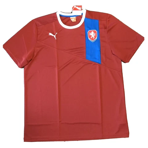 2012/13 Czech Republic Home Jersey 2XL Puma Euro Soccer Football Shirt NEW Cover