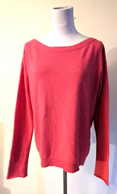 Suéter Diane Von Furstenberg Talla S Mezcla Cachemira Rosa Brillante Mangas Largas 2173 Foto 1 de 4