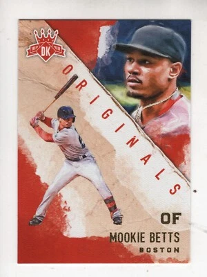 2017 Panini Diamond Kings DK Originals #DO-12 Mookie Betts - Image 1 of 2