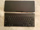 Logitech Portable Tablet Keyboard for iPad/ PC With Sleeve/Case & Batteries