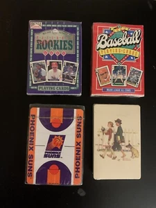 Playing Cards 4 Pack Assorted - Picture 1 of 2